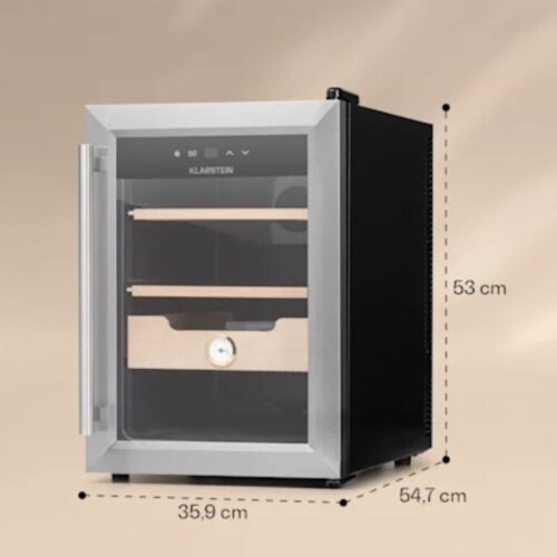 Tủ bảo quản Cigar Klarstein El Presidente 37L 10036100 3 Kích thước tủ bảo quản Cigar Klarstein El Presidente 37L 10036100