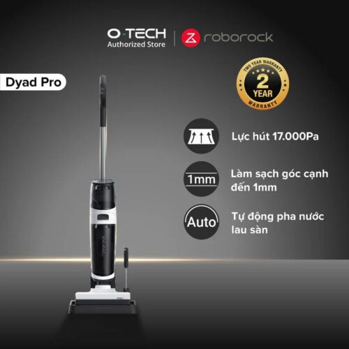 Máy hút bụi lau nhà Roborock Dyad Pro 6 Tiện ích máy hút bụi lau nhà Roborock Dyad Pro