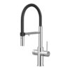 Vòi rửa bát nóng lạnh Konox Combi Chrome có dây rút 1 Vòi rửa bát nóng lạnh Konox Combi Chrome có dây rút