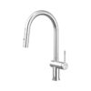 Vòi rửa bát nóng lạnh Konox Comfor Chrome có dây rút 2 Vòi rửa bát nóng lạnh Konox Comfor Chrome có dây rút