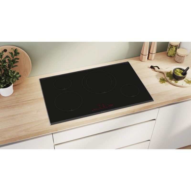 Ảnh bếp từ Bosch 4 vùng nấu PIE875HC1E lắp âm Ảnh bếp từ Bosch 4 vùng nấu PIE875HC1E lắp âm