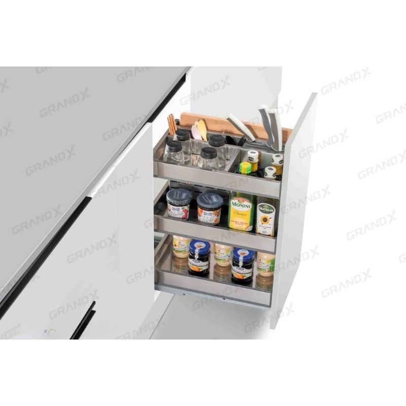 Ảnh giá đựng chai lọ, gia vị, dao thớt GrandX XK.B30SẢnh giá đựng chai lọ, gia vị, dao thớt GrandX XK.B30S Ảnh giá đựng chai lọ, gia vị, dao thớt GrandX XK.B30S