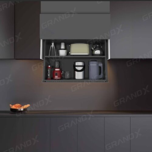Giá gia vị nâng hạ điện thông minh Grandx Titanium XL.80ET 3 Ảnh giá gia vị nâng hạ điện thông minh Grandx Titanium XL.80ET