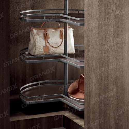 Kệ góc 270 độ 3 tầng GrandX XM.270B 3 Ảnh kệ góc 270 độ 3 tầng GrandX XM.270B