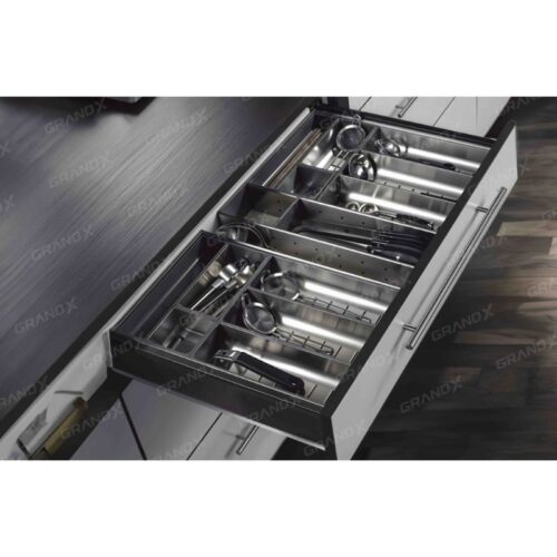Khay chia thìa nĩa đa năng SUS304 cao cấp Grandx XT.S280 3 Ảnh khay chia thìa nĩa đa năng SUS304 cao cấp Grandx XT.S280