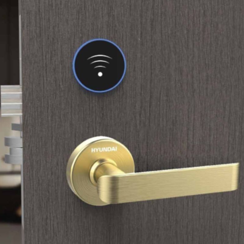 Ảnh khóa cửa khách sạn Huyndai HY-HL03 Gold Ảnh khóa cửa khách sạn Huyndai HY-HL03 Gold