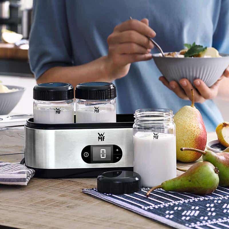 Ảnh máy làm sữa chua Mini WMF 3 Cốc, Không Chứa BPA Ảnh máy làm sữa chua Mini WMF 3 Cốc, Không Chứa BPA