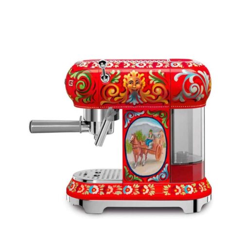 Máy pha cafe Smeg Dolce Gabbana ECF01DGEU Sicily tình yêu của tôi 4 Ảnh máy pha cafe Smeg Dolce Gabbana ECF01DGEU Sicily tình yêu của tôi