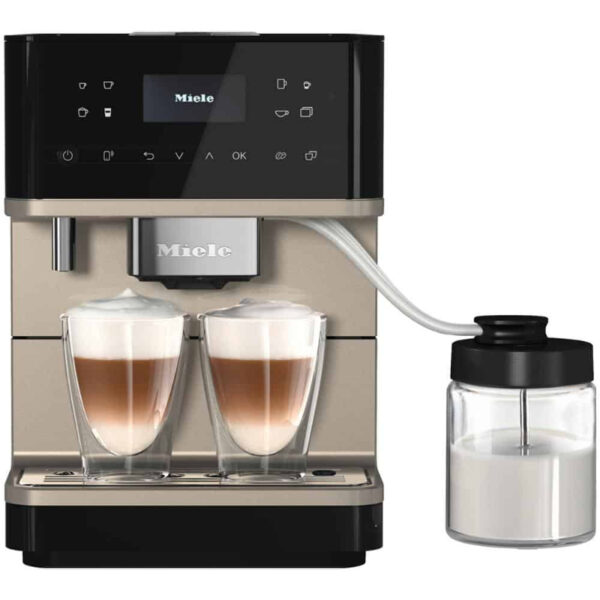 Máy pha cafe tự động Miele CM6360-Black/CleanSteelMetallic Máy pha cafe tự động Miele CM6360-Black/CleanSteelMetallic