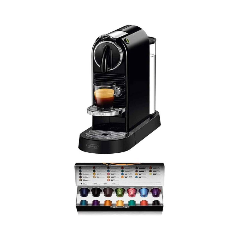 Ảnh máy pha cafe viên nén DeLonghi EN167.B Citiz Ảnh máy pha cafe viên nén DeLonghi EN167.B Citiz