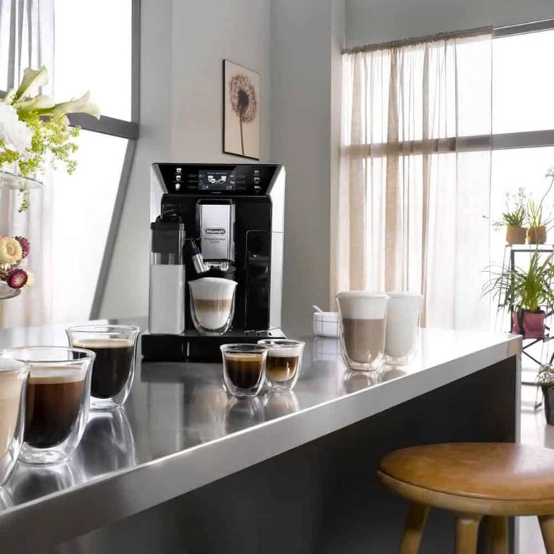 Ảnh máy pha cafe De’Longhi PrimaDonna Class ECAM 550.65.SB Ảnh máy pha cafe De’Longhi PrimaDonna Class ECAM 550.65.SB