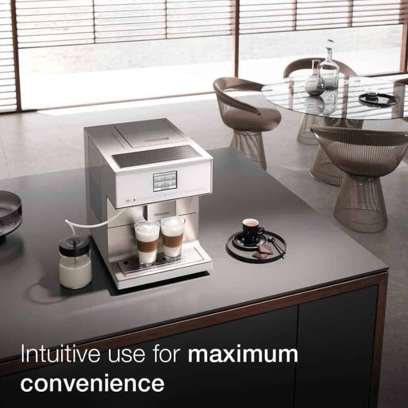 Ảnh máy pha cafe tự động Miele CM7350-White Ảnh máy pha cafe tự động Miele CM7350-White