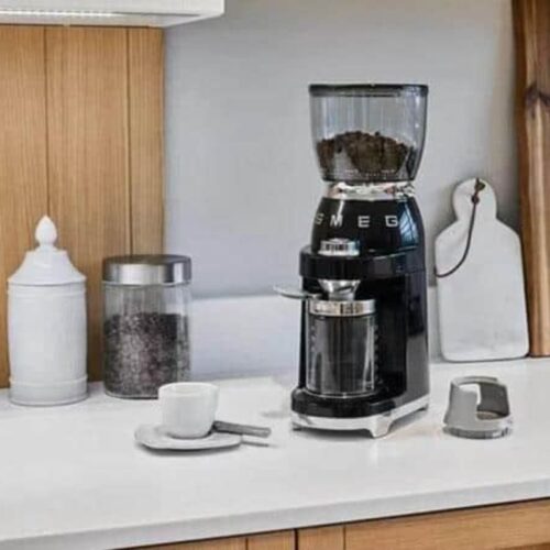 Máy xay cafe Smeg CGF01BLEU Black 3 Ảnh thực tế máy xay cafe Smeg CGF01BLEU Black