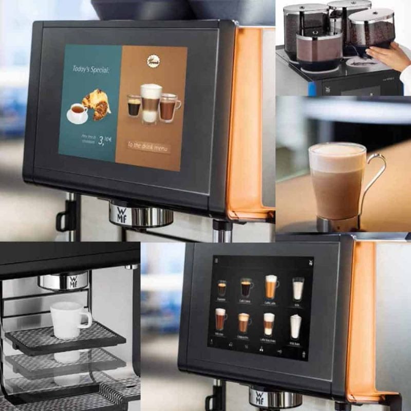 Bảng điều khiển máy pha cafe chuyên nghiệp WMF 9000 S+ Bảng điều khiển máy pha cafe chuyên nghiệp WMF 9000 S+
