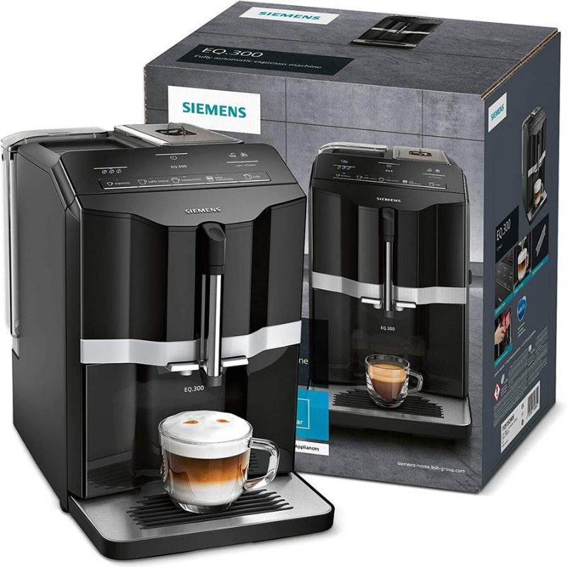 Đóng gói máy pha cafe Siemens EQ.300 TI351509DE Đóng gói máy pha cafe Siemens EQ.300 TI351509DE