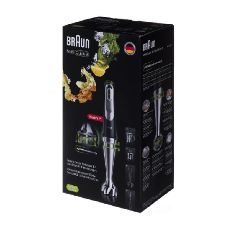 Đóng gói máy xay cầm tay Braun MQ9047X Đóng gói máy xay cầm tay Braun MQ9047X