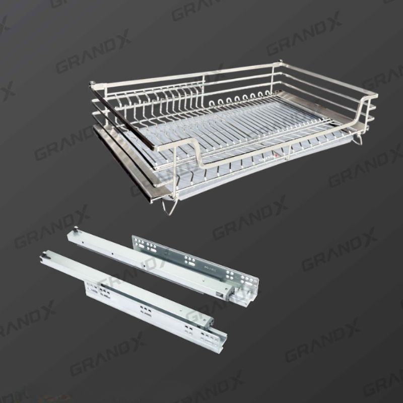 Giá bát đĩa nan Oval/SUS 304 GrandX XD.60M Giá bát đĩa nan Oval/SUS 304 GrandX XD.60M