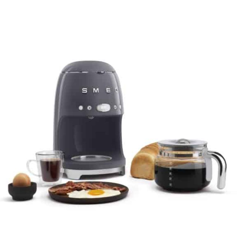 Hình ảnh máy pha cafe phin Smeg DCF02GREU Slate Grey Hình ảnh máy pha cafe phin Smeg DCF02GREU Slate Grey