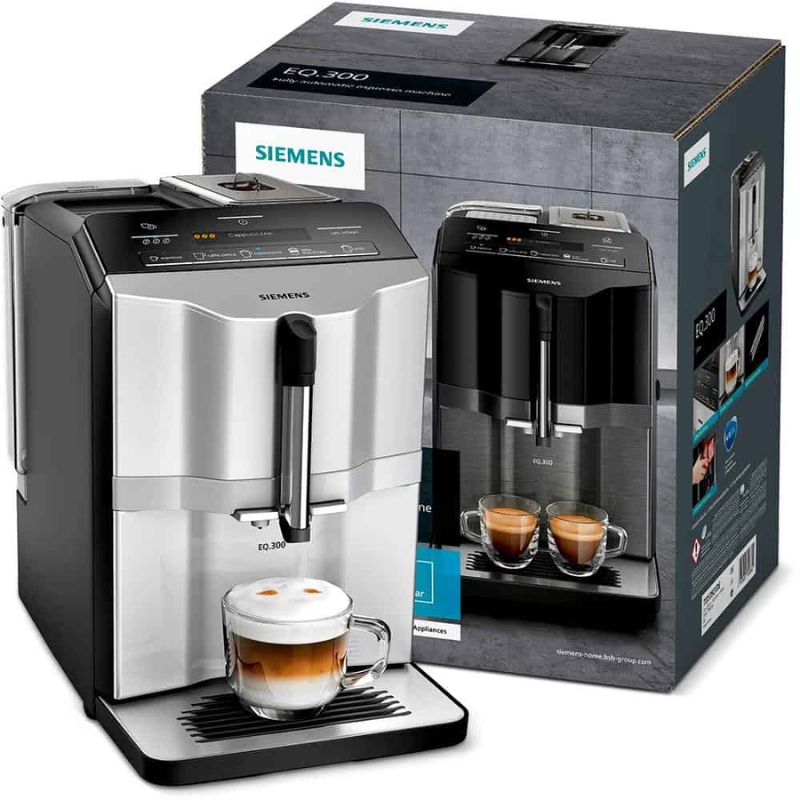 Hình ảnh máy pha cafe tự động Siemens TI353501EN EQ.300 Silver Hình ảnh máy pha cafe tự động Siemens TI353501EN EQ.300 Silver