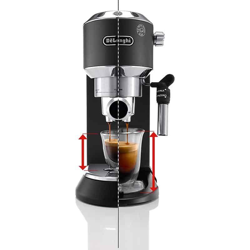 Khay máy pha cafe thủ công DeLonghi EC685.BK Dedica Style Khay máy pha cafe thủ công DeLonghi EC685.BK Dedica Style