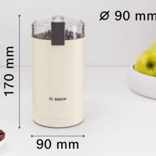 Máy xay cafe cầm tay Bosch TSM6A017C Màu Kem 5 Kích thước máy xay cafe cầm tay Bosch TSM6A017C Màu Kem