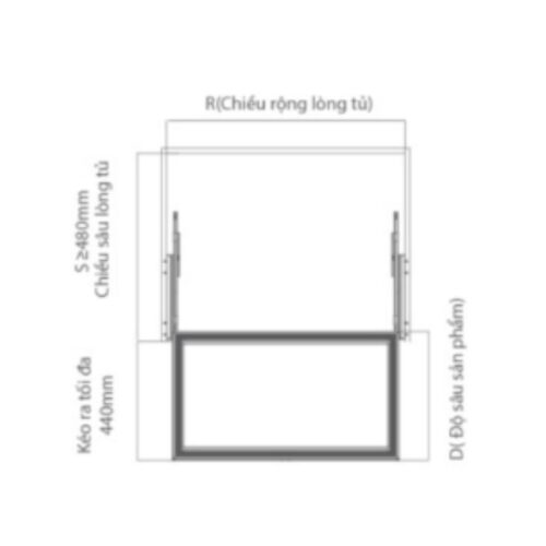 Ngăn kéo đựng quần áo bọc da cao cấp GrandX XM.90A 4 Kích thước ngăn kéo đựng quần áo bọc da cao cấp GrandX XM.90A