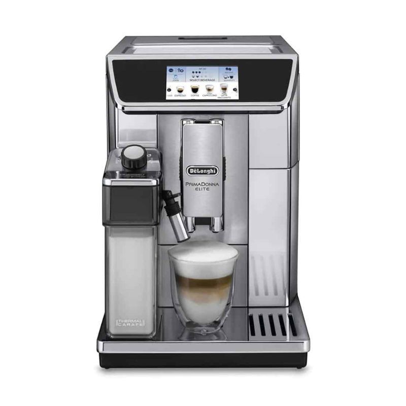 Máy pha cafe DeLonghi PrimaDonna Elite ECAM 656.75.MS Máy pha cafe DeLonghi PrimaDonna Elite ECAM 656.75.MS