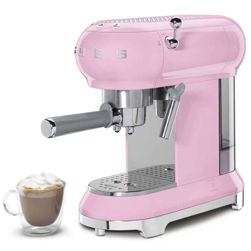 Máy pha cà phê Smeg ECF01PKEU 535.43.656 Máy pha cà phê Smeg ECF01PKEU 535.43.656