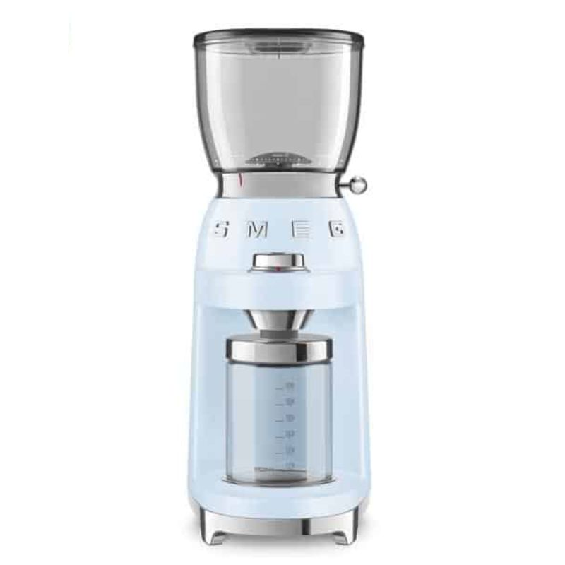 Máy xay cà phê Smeg xanh dương CGF01PBEU 535.44.018 Máy xay cà phê Smeg xanh dương CGF01PBEU 535.44.018