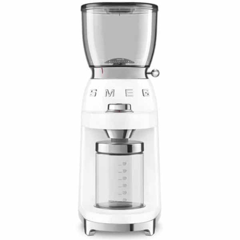 Máy xay cafe Smeg CGF01WHEU White Máy xay cafe Smeg CGF01WHEU White