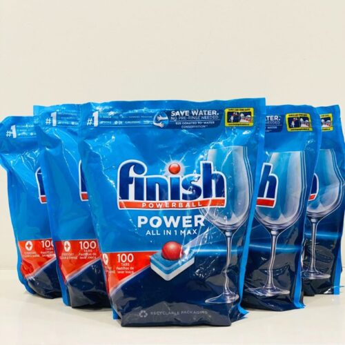 Viên rửa bát Finish Power All In One 100 viên 2 anh vien rua bat finish power all in one 100 vien