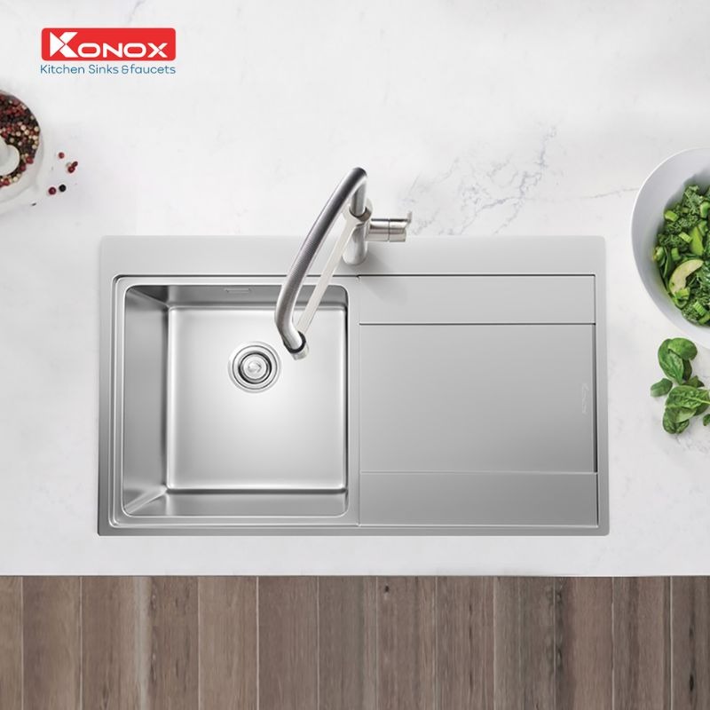 Ảnh chậu rửa bát Konox Unico 8652 Ảnh chậu rửa bát Konox Unico 8652