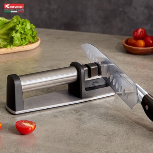 Dụng cụ mài dao 2 khe Konox Knife Sharpener 3 Ảnh dụng cụ mài dao 2 khe Konox Knife Sharpener