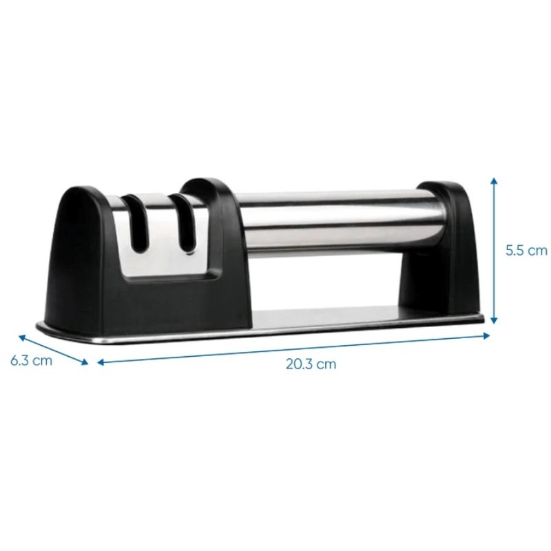 Kích thước dụng cụ mài dao 2 khe Konox Knife Sharpener Kích thước dụng cụ mài dao 2 khe Konox Knife Sharpener