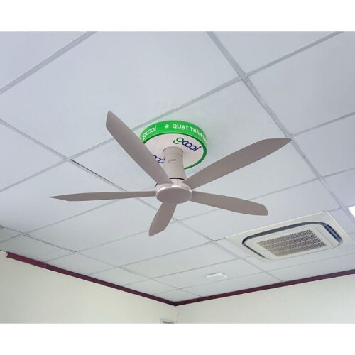 Quạt trần Gcool Copter 05 Plus R VN011402521 Nâu 3 anh thuc te quat tran gcool copter 05 plus r vn011402521 nau