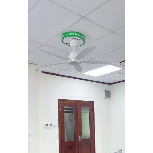 Quạt trần Gcool Copter 05 R VN011402503 Ghi Bạc 3 anh thuc te quat tran gcool copter 05 r vn011402502 trang