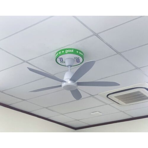 Quạt trần Gcool Copter 05 RL VN011402509 Ghi Bạc 4 anh thuc te quat tran gcool copter 05 rl vn011402509 ghi bac