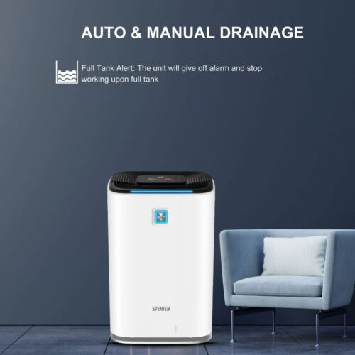 Máy hút ẩm kết hợp lọc không khí Steiger STG - 835DW/PRO 4 hinh anh may hut am ket hop loc khong khi steiger stg 835dwpro