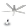 Quạt trần Gcool Copter 05 Plus R VN011402520 Ghi Bạc 1 quat tran gcool copter 05 plus r vn011402520 ghi bac