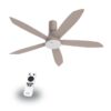 Quạt trần Gcool Copter 05 Plus RL VN011402518 Nâu 2 quat tran gcool copter 05 plus rl vn011402518 nau