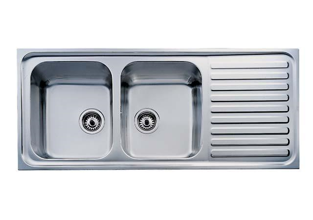 Chậu rửa inox TEKA CLASSIC 1160.500 2B.1D 2C.1E 10119023 6 Chậu rửa chén Teka Classic 2B 1D 10119023 hình lớn