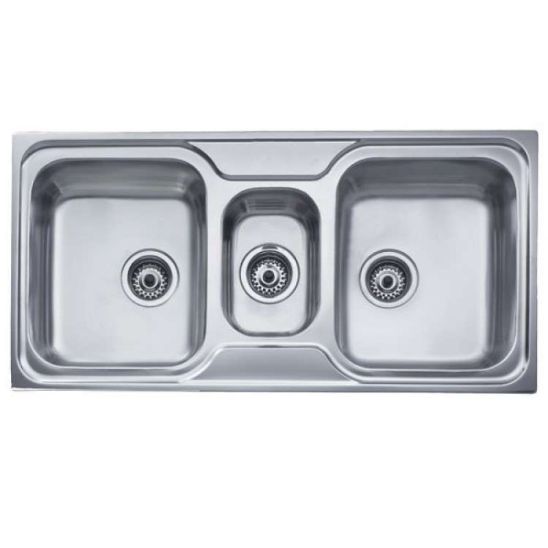Chậu rửa inox TEKA CLASSIC 2½B 2½C 10119080 4 Chậu rửa chén Teka Classic 2½B 10119080