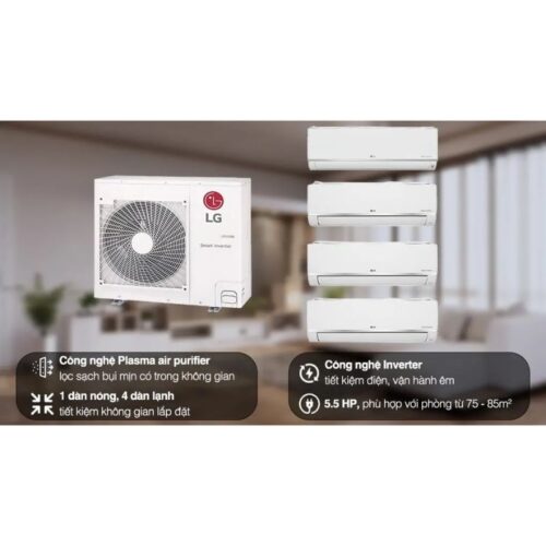 Bộ máy lạnh Multi LG Inverter 4 dàn lạnh 4 HP Z4UQ36GFA0+ AMNQ09GSJB0 3 anh bo may lanh multi lg inverter 4 dan lanh 4 hp z4uq36gfa0 amnq09gsjb0