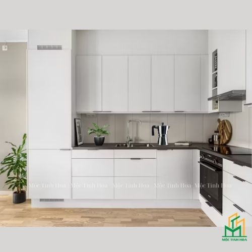 Ảnh mẫu tủ bếp Inox cánh Acrylic CA01 - Tủ bếp chữ L, hiện đại-2 Ảnh mẫu tủ bếp Inox cánh Acrylic CA01 - Tủ bếp chữ L, hiện đại-2