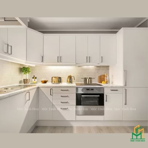 Ảnh mẫu tủ bếp Inox cánh Acrylic CA01 - Tủ bếp chữ L, hiện đại-3 Ảnh mẫu tủ bếp Inox cánh Acrylic CA01 - Tủ bếp chữ L, hiện đại-3