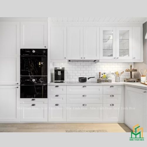 Ảnh mẫu tủ bếp Inox cánh Acrylic CA01 - Tủ bếp chữ L, hiện đại-6 Ảnh mẫu tủ bếp Inox cánh Acrylic CA01 - Tủ bếp chữ L, hiện đại-6