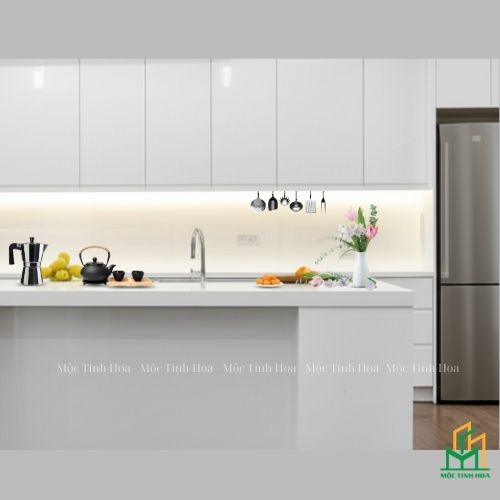 Ảnh mẫu tủ bếp Inox cánh Acrylic CA02 - Tủ bếp chữ I, hiện đại-1 Ảnh mẫu tủ bếp Inox cánh Acrylic CA02 - Tủ bếp chữ I, hiện đại-1