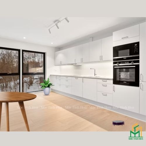 Ảnh mẫu tủ bếp Inox cánh Acrylic CA02 - Tủ bếp chữ I, hiện đại-8 Ảnh mẫu tủ bếp Inox cánh Acrylic CA02 - Tủ bếp chữ I, hiện đại-8