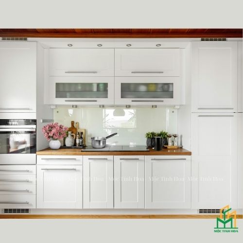 Ảnh mẫu tủ bếp Inox cánh kính cường lực CKCL13 - Tủ bếp chữ I, hiện đại Ảnh mẫu tủ bếp Inox cánh kính cường lực CKCL13 - Tủ bếp chữ I, hiện đại