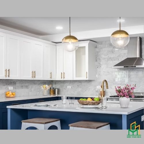 Ảnh mẫu tủ bếp Inox cánh kính cường lực CKCL19 - Tủ bếp chữ L, hiện đại Ảnh mẫu tủ bếp Inox cánh kính cường lực CKCL19 - Tủ bếp chữ L, hiện đại